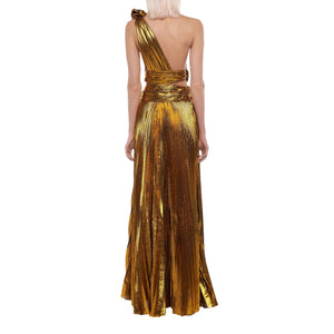 The Gold Lame Gown