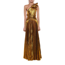 Load image into Gallery viewer, The Gold Lame Gown
