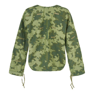 The Pike Top Jacket in Green Camo
