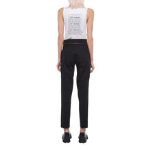 Load image into Gallery viewer, The Zip Pleated Pant in Black
