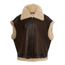 Load image into Gallery viewer, The Zorg Shearling Leather Vest
