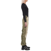 Load image into Gallery viewer, The Nina Beige and Khaki Cargo Pant
