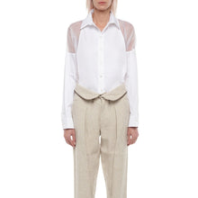Load image into Gallery viewer, The Ametrine Blouse in White
