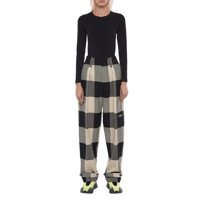 The Check Tapered Trousers